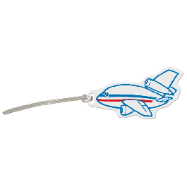 Airplane Shape Luggage Tag GM-9-12194